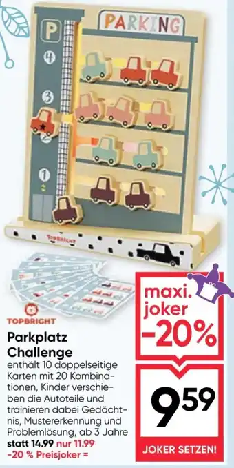 Maximarkt Parkplatz Challenge Angebot