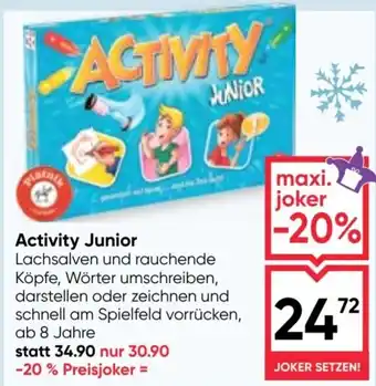 Maximarkt Activity Junior Angebot