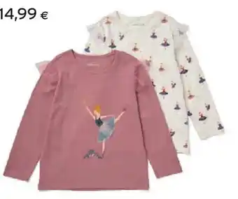 Tchibo Eduscho 2 Kinder-Langarmshirts Angebot