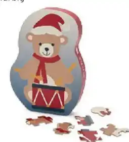 Tchibo Eduscho Kinder-Puzzle Weihnachtsbär Angebot