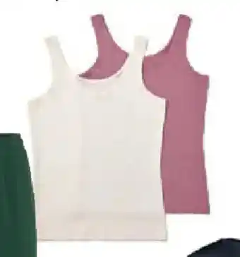 Tchibo Eduscho 2 Wende Hemdchen, altrosa und creme Angebot