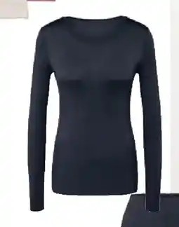 Tchibo Eduscho Thermo Langarmshirt, dunkelblau Angebot