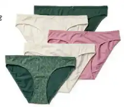 Tchibo Eduscho 5 Slips, grün/creme/rosa Angebot