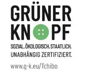 Tchibo Eduscho Grüner knopf Angebot