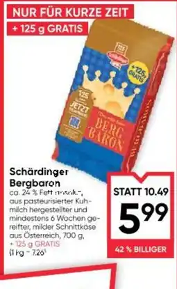 Maximarkt Schärdinger Bergbaron Angebot