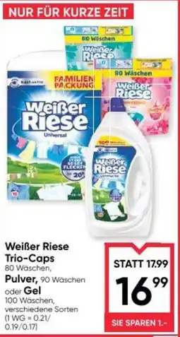 Maximarkt Weißer Riese Trio Caps Angebot
