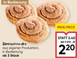 Maximarkt Zimtschnecke Angebot