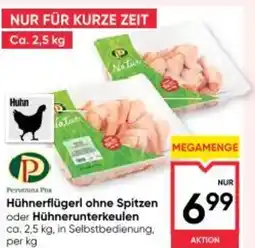 Maximarkt Hühnerflügerl ohne Spitzen oder Hühnerunterkeulen Angebot