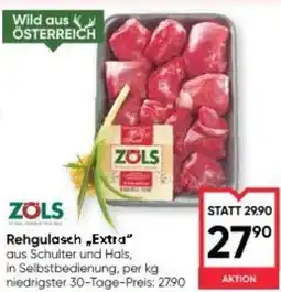 Maximarkt Rehgulasch „Extra" Angebot