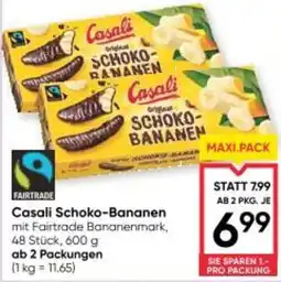 Maximarkt Casali Schoko-Bananen Angebot