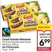 Maximarkt Casali Schoko-Bananen Angebot