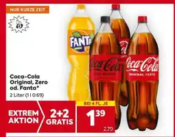 Billa COCA-COLA ORIGINAL*, ZERO* od. FANTA Angebot