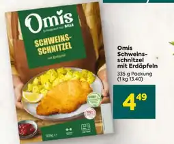 Billa Omis Schweinsschnitzel mit Erdäpfeln Angebot