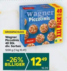 Billa Wagner Piccolinis 40 Stk. div. Sorten Angebot