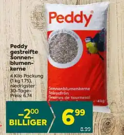 Billa Peddy gestreifte Sonnenblumenkerne Angebot