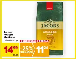 Billa Jacobs Auslese div. Sorten Angebot
