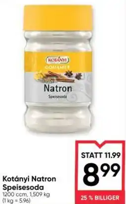 Maximarkt Kotányi Natron Speisesoda Angebot