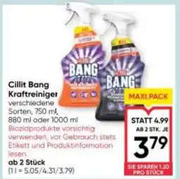 Maximarkt Cillit Bang Kraftreiniger verschiedene Angebot