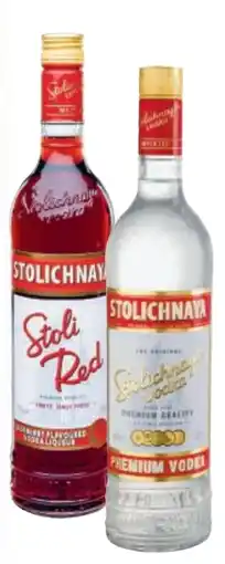 Metro Stolichnaya Vodka Angebot