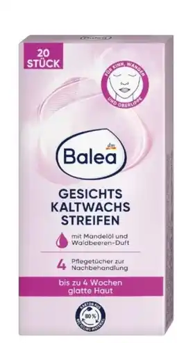 dm Balea Gesichts Kaltwachsstreifen Angebot