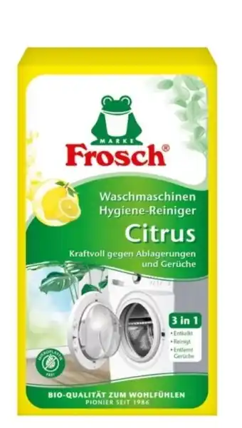 Frosch Hygienereiniger Waschmaschine Citrus