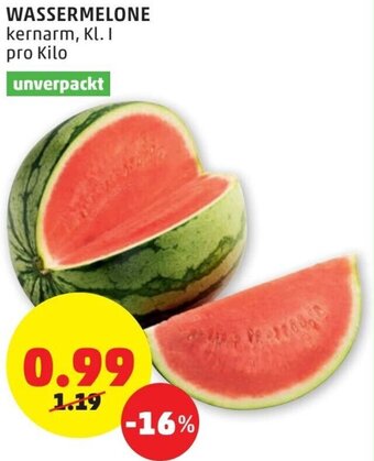 PENNY Wassermelone Angebot