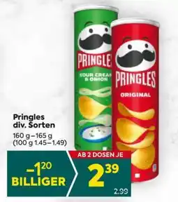 Billa Pringles div. Sorten Angebot