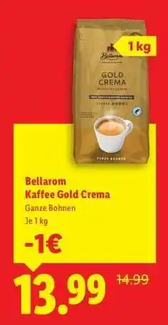 Lidl Bellarom Kaffee Gold Crema Angebot
