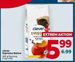 Billa clever Espresso Bohne Angebot