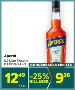 Billa Aperol Angebot