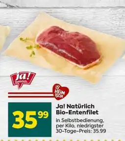 Billa Ja! Natürlich Bio-Entenfilet Angebot
