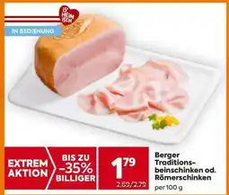 Billa Berger Traditionsbeinschinken od. Römerschinken Angebot