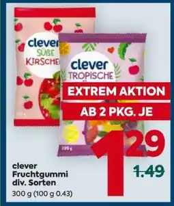 Billa clever Fruchtgummi div. Sorten Angebot
