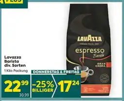 Billa Lavazza Barista div. Sorten Angebot