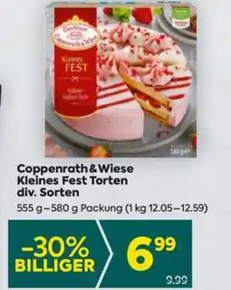 Billa Coppenrath & Wiese Kleines Fest Torten div. Sorten Angebot
