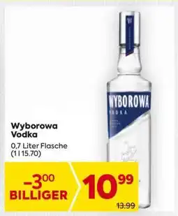 Billa Wyborowa Vodka Angebot