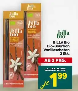 Billa BILLA Bio Bio-Bourbon Vanilleschoten 2 Stk Angebot