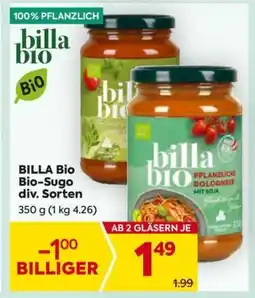 Billa BILLA Bio Bio-Sugo div. Sorten Angebot