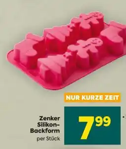 Billa Zenker Silikon-Backform Angebot