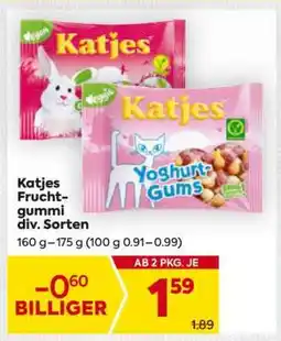 Billa Katjes Fruchtgummi div. Sorten Angebot