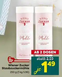 Billa Wiener Zucker Staubzuckermühle Angebot
