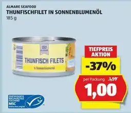 Hofer THUNFISCHFILET IN SONNENBLUMENÖL Angebot