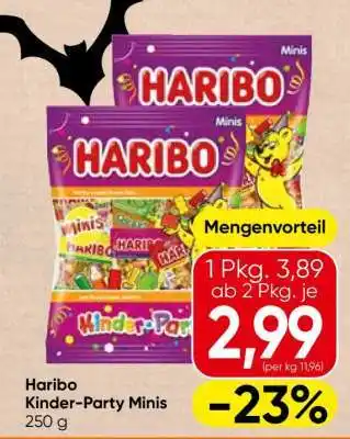 Spar Haribo Kinder-Party Minis Angebot