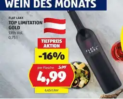 Hofer FLAT LAKE TOP LIMITATION GOLD Angebot