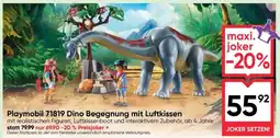 Maximarkt Playmobil 711819 Dino Begegnung mit Luftkissen Angebot