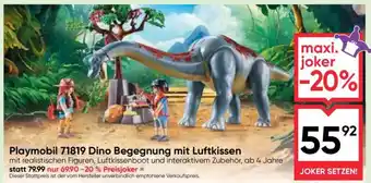 Playmobil 711819 Dino Begegnung mit Luftkissen