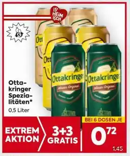 Billa Ottakringer Spezialitäten Angebot
