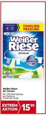 Billa Weißer Riese div. Sorten Angebot