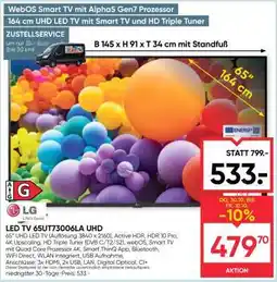 Maximarkt LED TV 65UT73006LA UHD Angebot