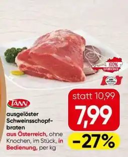 Spar ausgelöster Schweinsschopfbraten Angebot